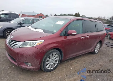 2017 Toyota Sienna Limited Premium 7 Passenger from USA, damaged, VIN 5TDYZ3DC7HS782451